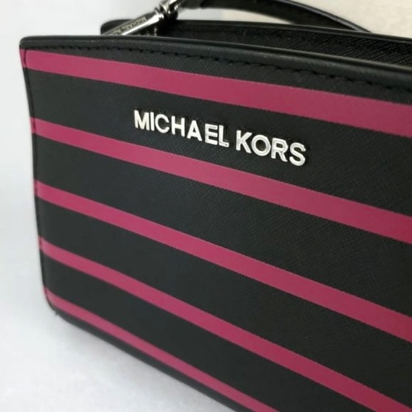 Michael Kors Handbags - MICHAEL KORS Selma - Mini Leather Crossbody Bag